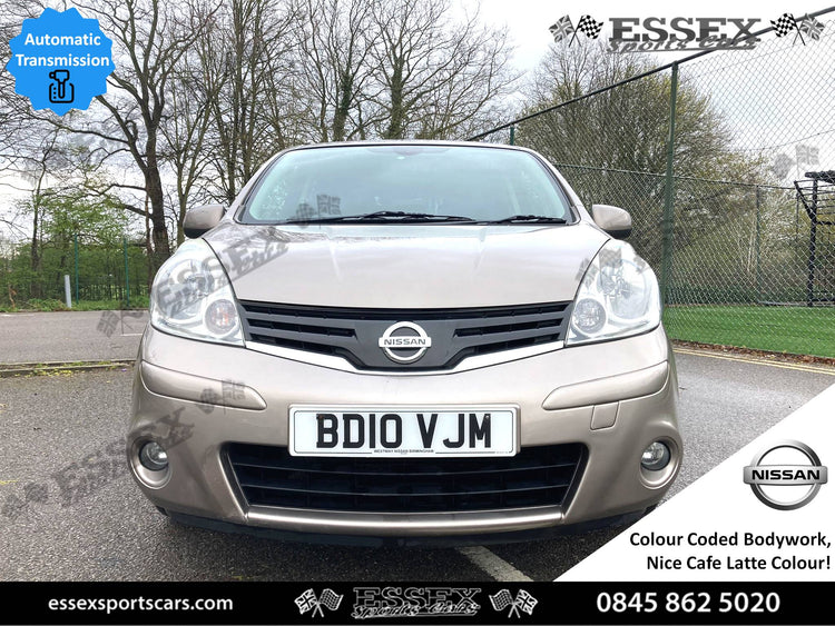 2010/10 Nissan Note 1.6 16V Tekna Hatchback 5 Door Petrol Automatic **1 Doctor Owner From New, 44k Low Miles, Full Service History**