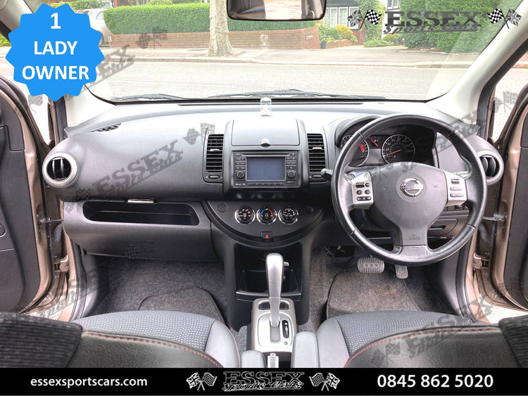 2010/10 Nissan Note 1.6 16V Tekna Hatchback 5 Door Petrol Automatic **1 Doctor Owner From New, 44k Low Miles, Full Service History**