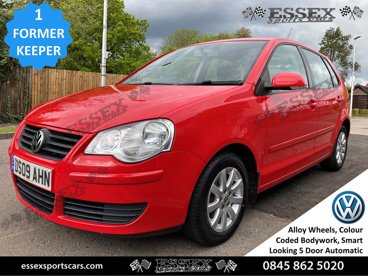 2009/09 Volkswagen Polo 1.4 SE Hatchback 5Door Petrol Automatic **ULEZ Compliant, New Cambelt & Water Pump, 60k Miles Only**