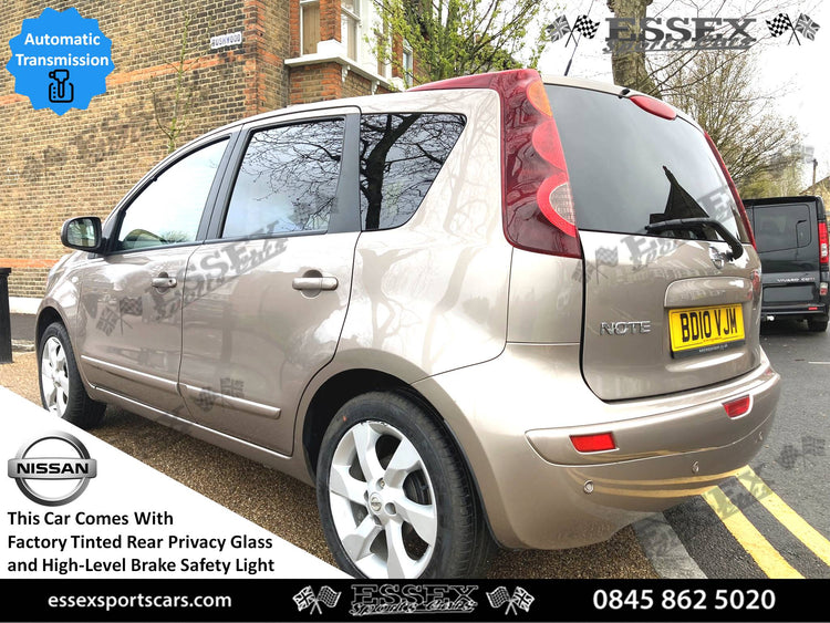 2010/10 Nissan Note 1.6 16V Tekna Hatchback 5 Door Petrol Automatic **1 Doctor Owner From New, 44k Low Miles, Full Service History**