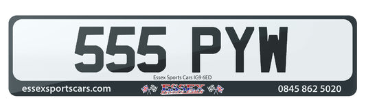 Cherished Private Number Plate For Sale, SPY, SPY W, James Bond
