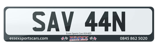 SAV 44N - Cherished Private Number Plate For Sale, Asian SAVAN Cherished Number Plate, Unique & Brilliant Sanskrit Boys Name