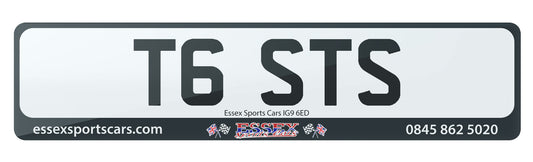 T6 STS - Cherished Private Number Plate For Sale, Driving School Test, MOT Test, Nice Prefix Registration