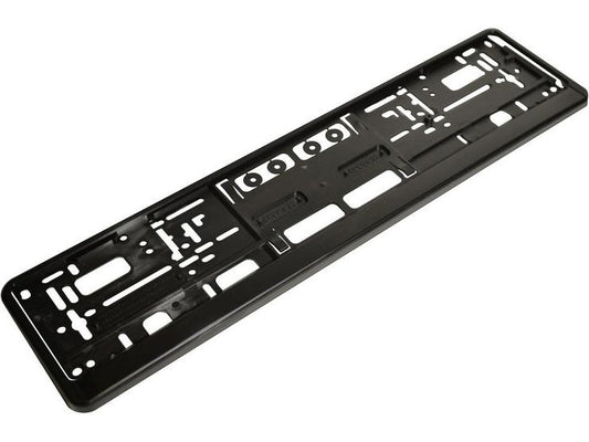 Branded Black Frame Trim For Standard Vehicle Plates Of Size 520mm x 111mm