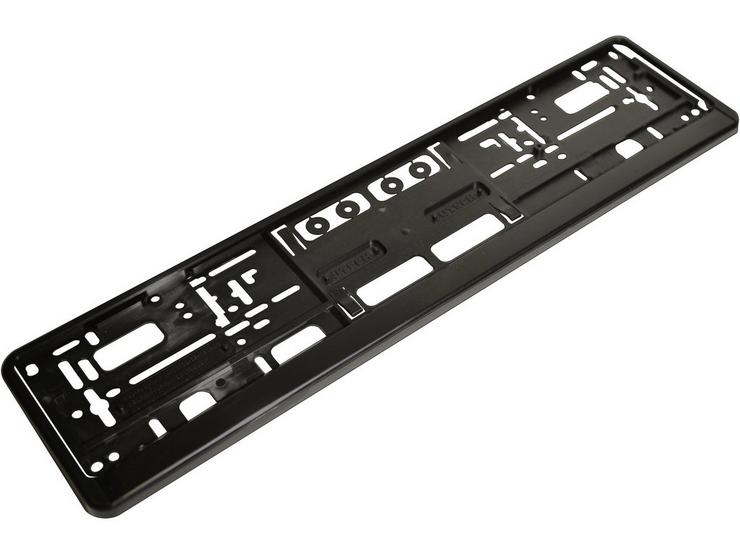 Branded Black Frame Trim For Standard Vehicle Plates Of Size 520mm x 111mm