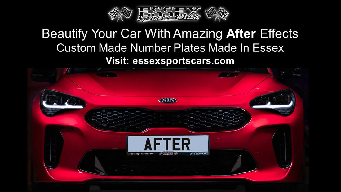 Essex Sports Cars - Will You Put A Private Plate On Your Brand Spanking New Car