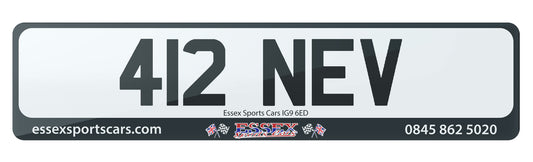 Perfect 3x3 Dateless Plate For Neville, Arnev or Arnaud