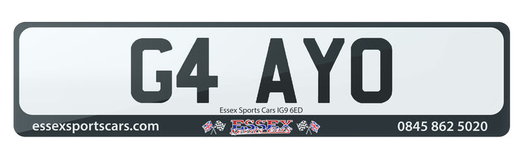 G4 AYO - Cherished Private Number Plate For Sale, Express Yourself With This Fantastic Prefix Plate Spelling GAYO