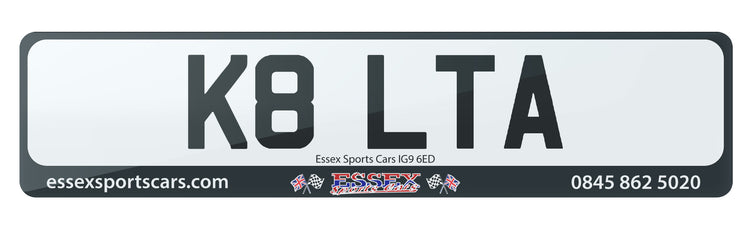 K8 LTA - Cherished Private Number Plate For Sale, Great Value Prefix Registration Spelling Kalta